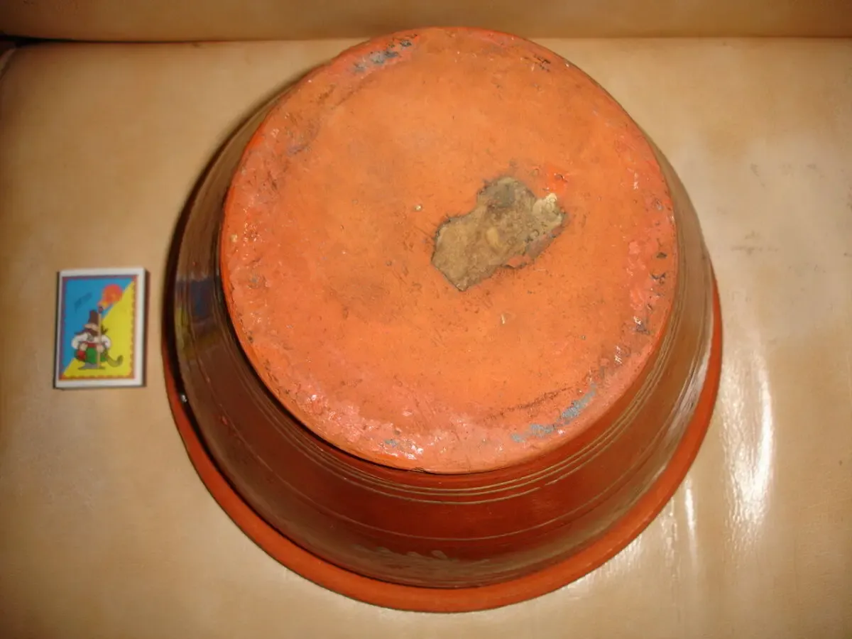 МАКИТРА/макітра керамічна; висотою 15 см; об'єм 3,5 літра. РАРИТЕТ. 6