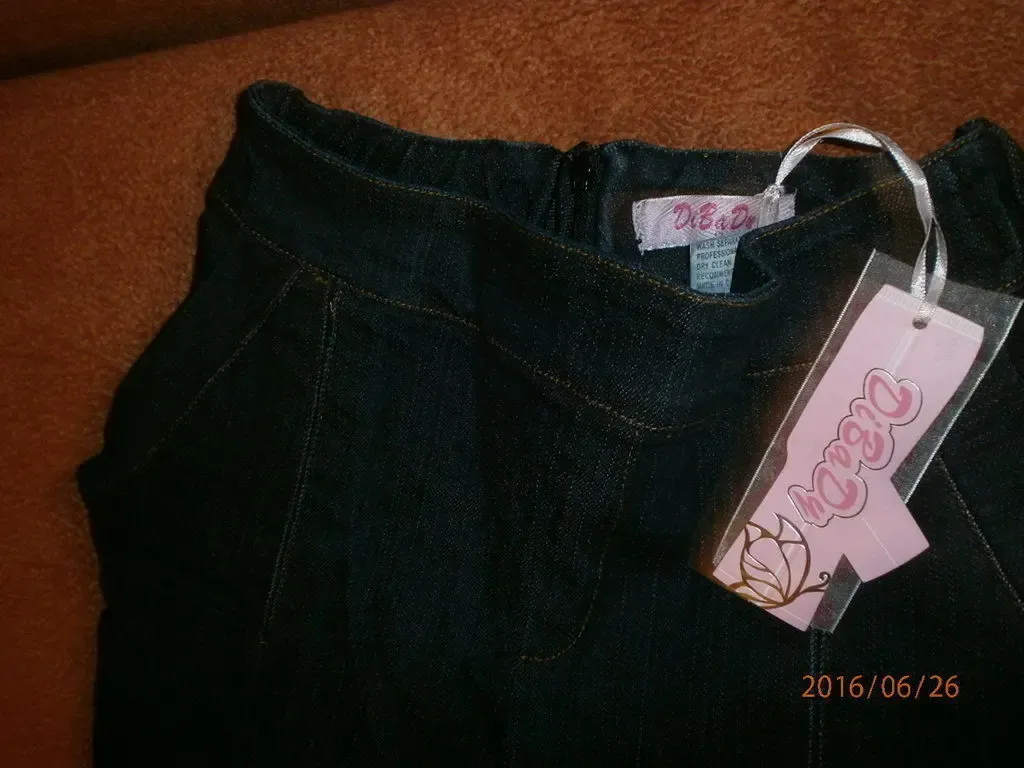 Джинсы на девочку новые 8