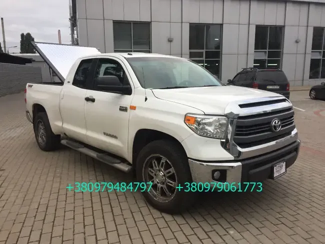 Крышка кузова пикапа. Трехсекционная крышка для пикапа 7