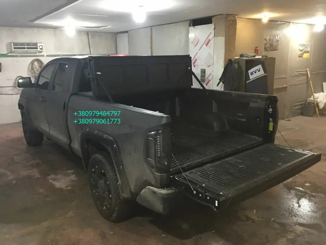 Крышка кузова пикапа. Трехсекционная крышка для пикапа 10