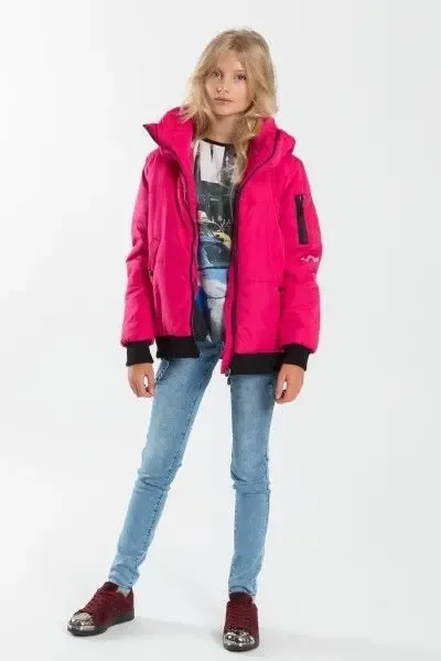 Reporter Young демисезонная куртка для девочек Fluo Influencer 2