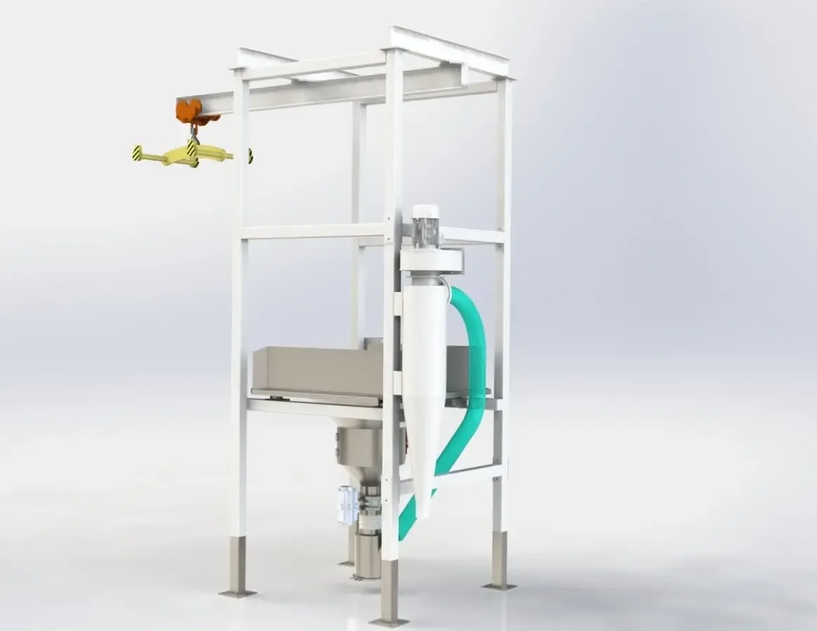 Растариватель биг бэгов пищевой 2