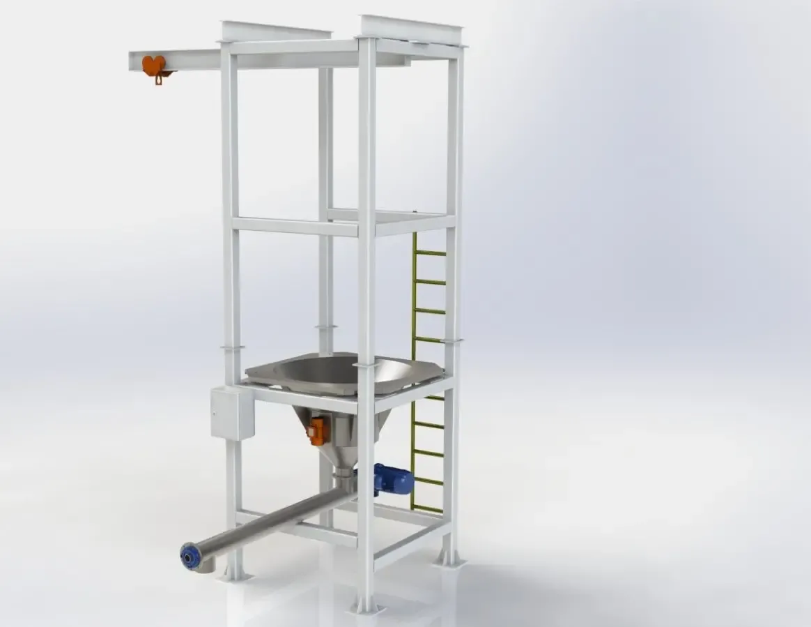 Растариватель биг бэгов пищевой 5