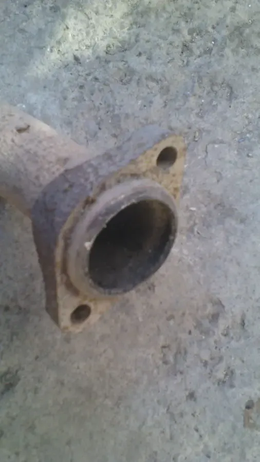 Приемная труба Форд Сиерра 2.0 онс 89г.в. инжектор оригинал штаны 4