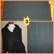 Отрез шерстяной ткани времен  Ссср