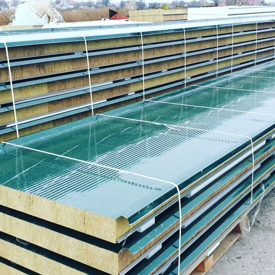 Сендвич панели, СИП панели и профлист  - производство.