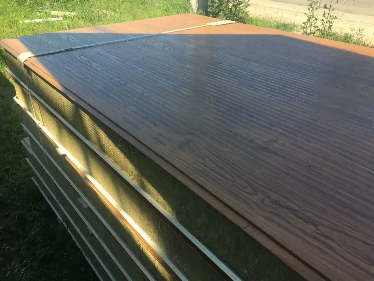 Сендвич панели, СИП панели и профлист  - производство. 9