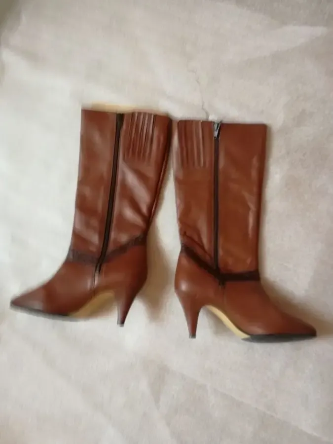 Чоботи жіночі шкіряні демісезонні 3