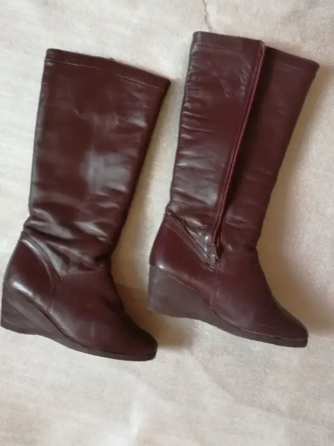 Чоботи жіночі шкіряні зимові
