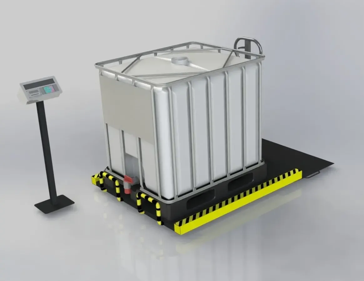 Весы платформенные нержавеющие 2000кг