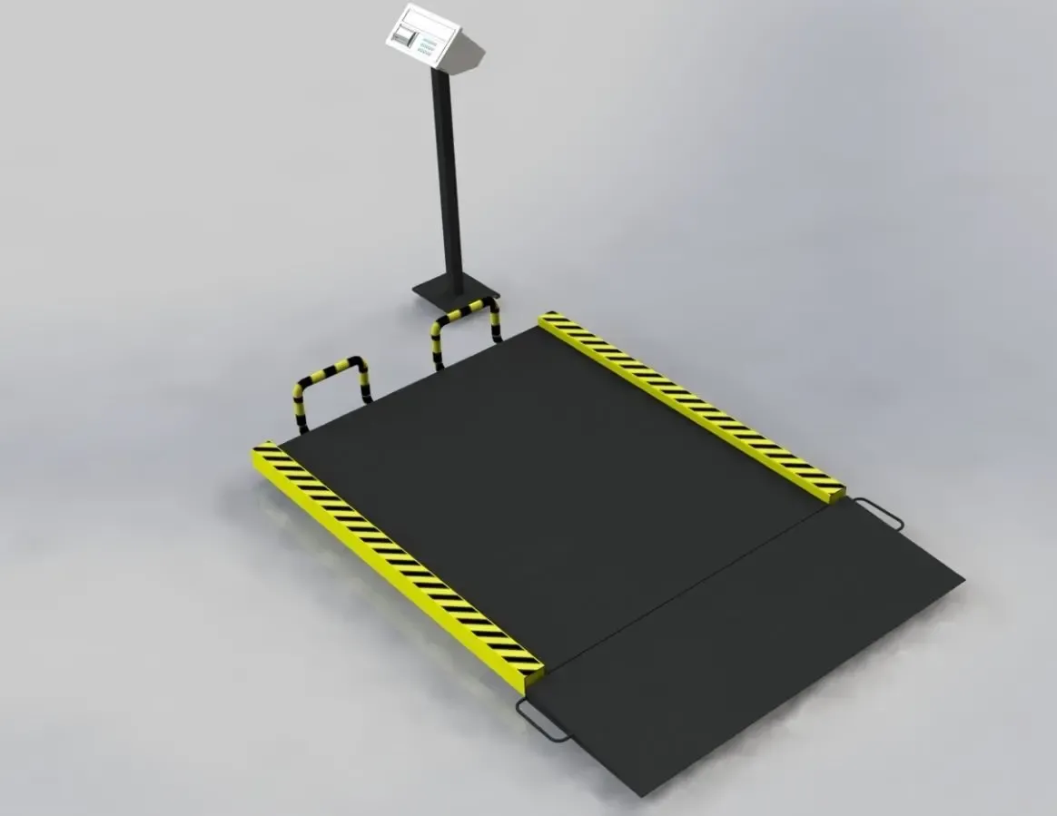 Весы платформенные нержавеющие 2000кг 2