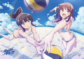 Аниме харука и каната принимают подачу Harukana Receive