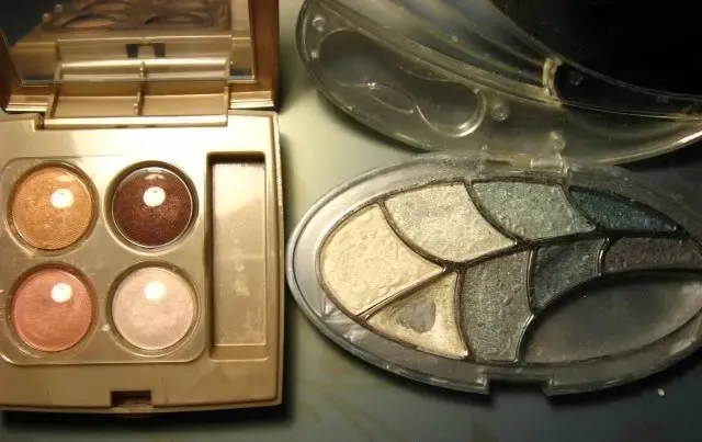 Тени Ruby Rose серые, Oriflame Giordani Gold нюд, палетка, с зеркалом