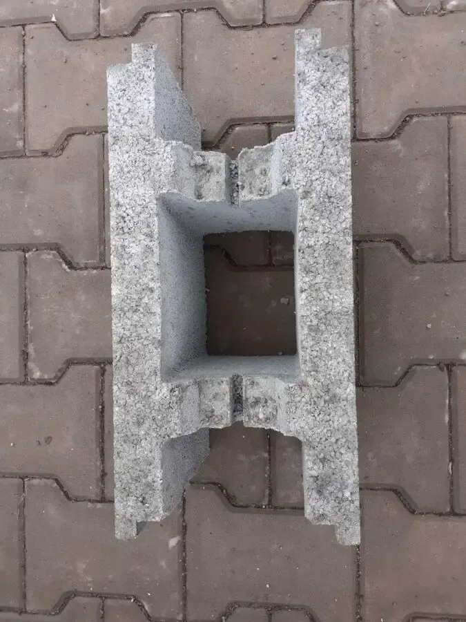 Опалубний блок. шлакоблок.відсів блок.