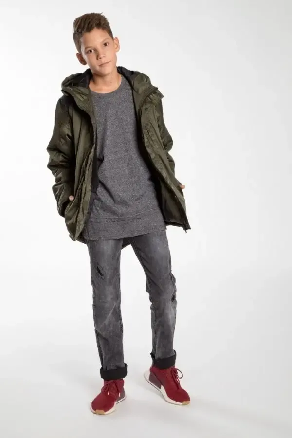 Reporter young куртка зимняя deep green 3