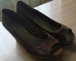 Туфлі відкриті (замша) Wide Fit (By atmosphere). Розмір - 36 (23 см)