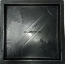 Формы для тротуарной плитки квадрат Ажурный 30х30 см