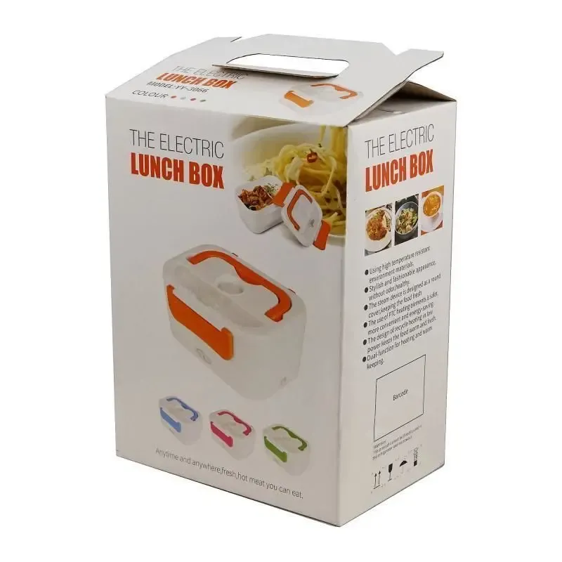 Автомобильный ланч-бокс с подогревом от прикуривателя 12 Вт. The elect 7
