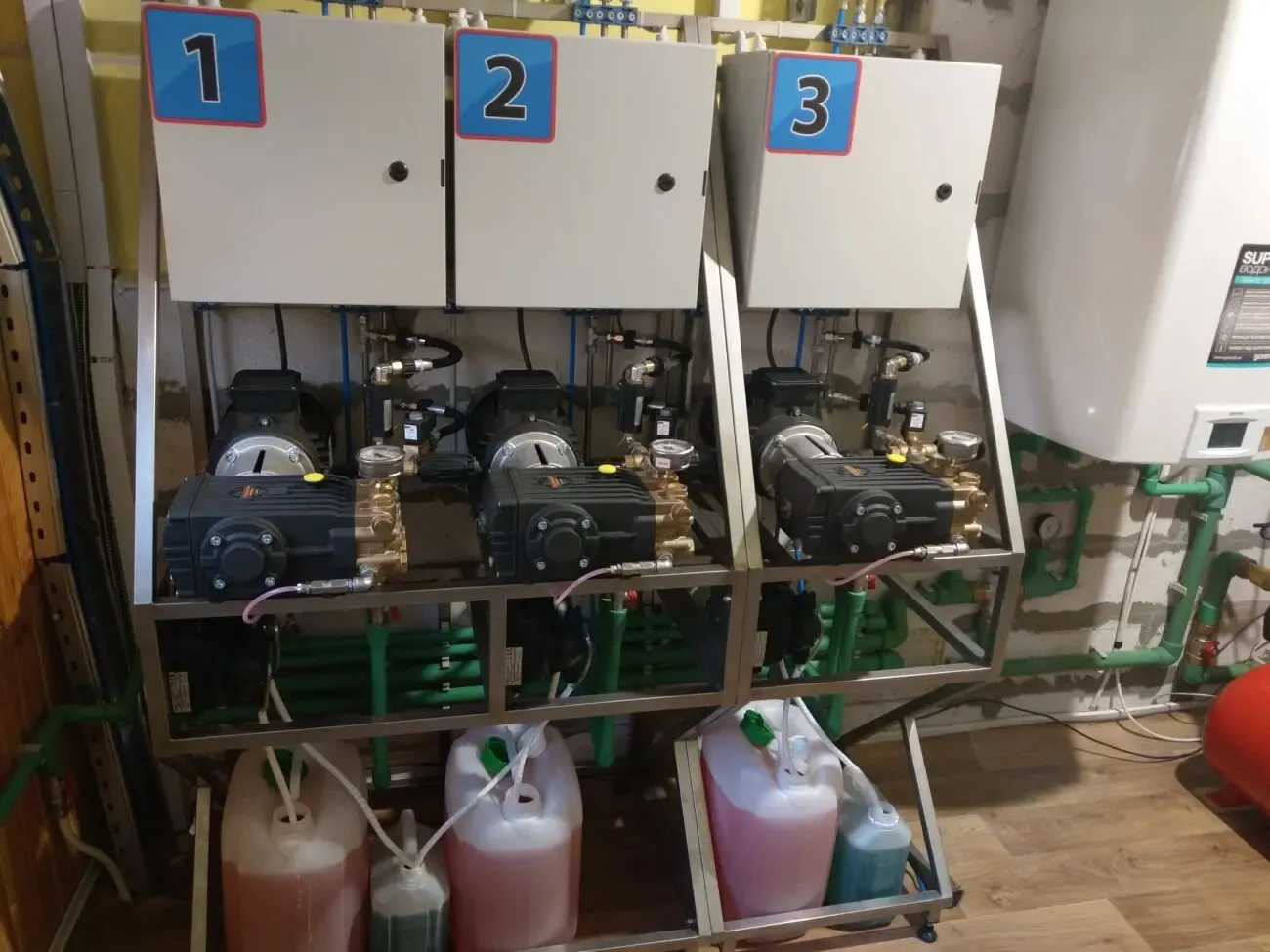 Оборудование для мойки самообслуживания. Аппарат START смонтируй сам 2