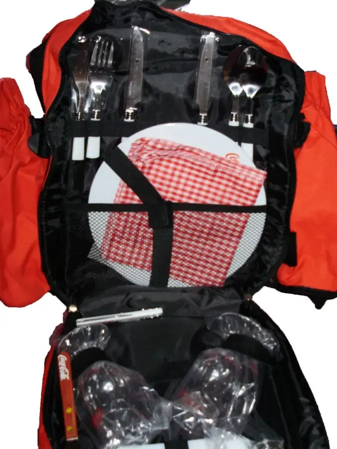 Рюкзак кока кола походный для двоих 4