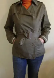 Плащ "3Suissescollection", тренчкот двубортный р.М укр.46р