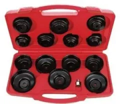 Набор съемников масляных фильтров, 14 предметов, AmPro