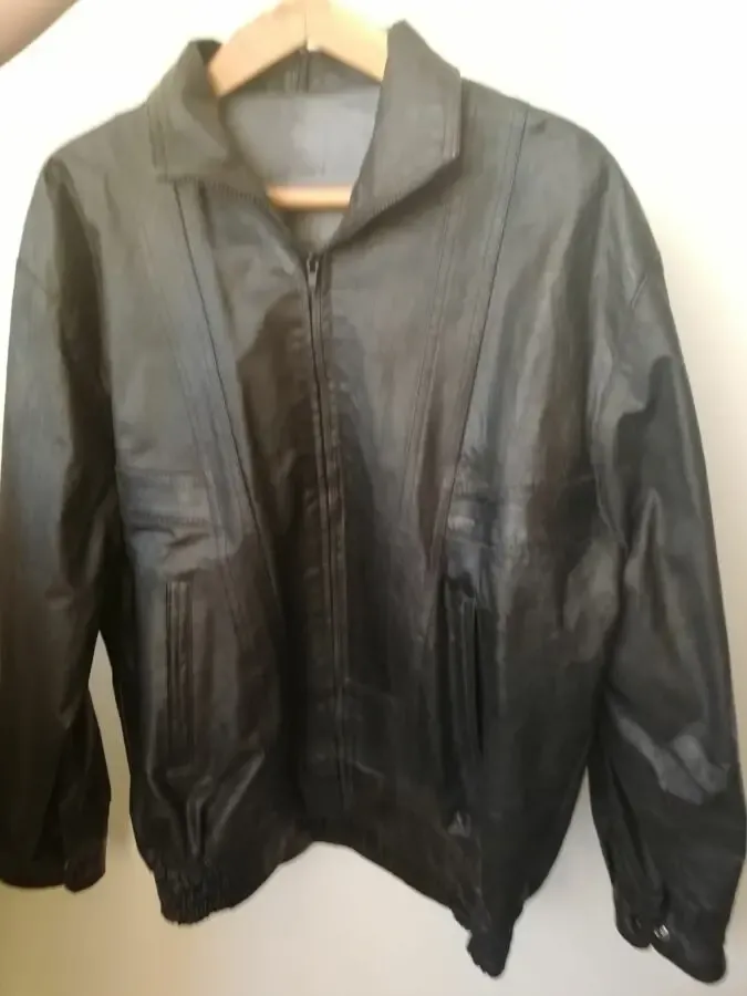 Куртка кожаная мужская