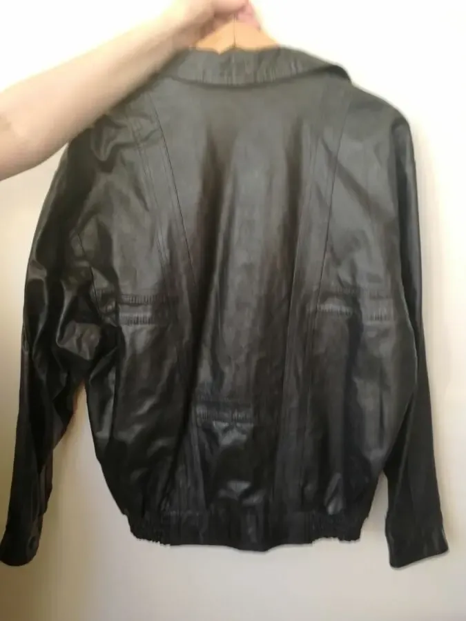 Куртка кожаная мужская 2