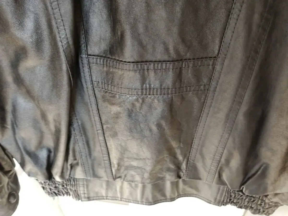 Куртка кожаная мужская 9