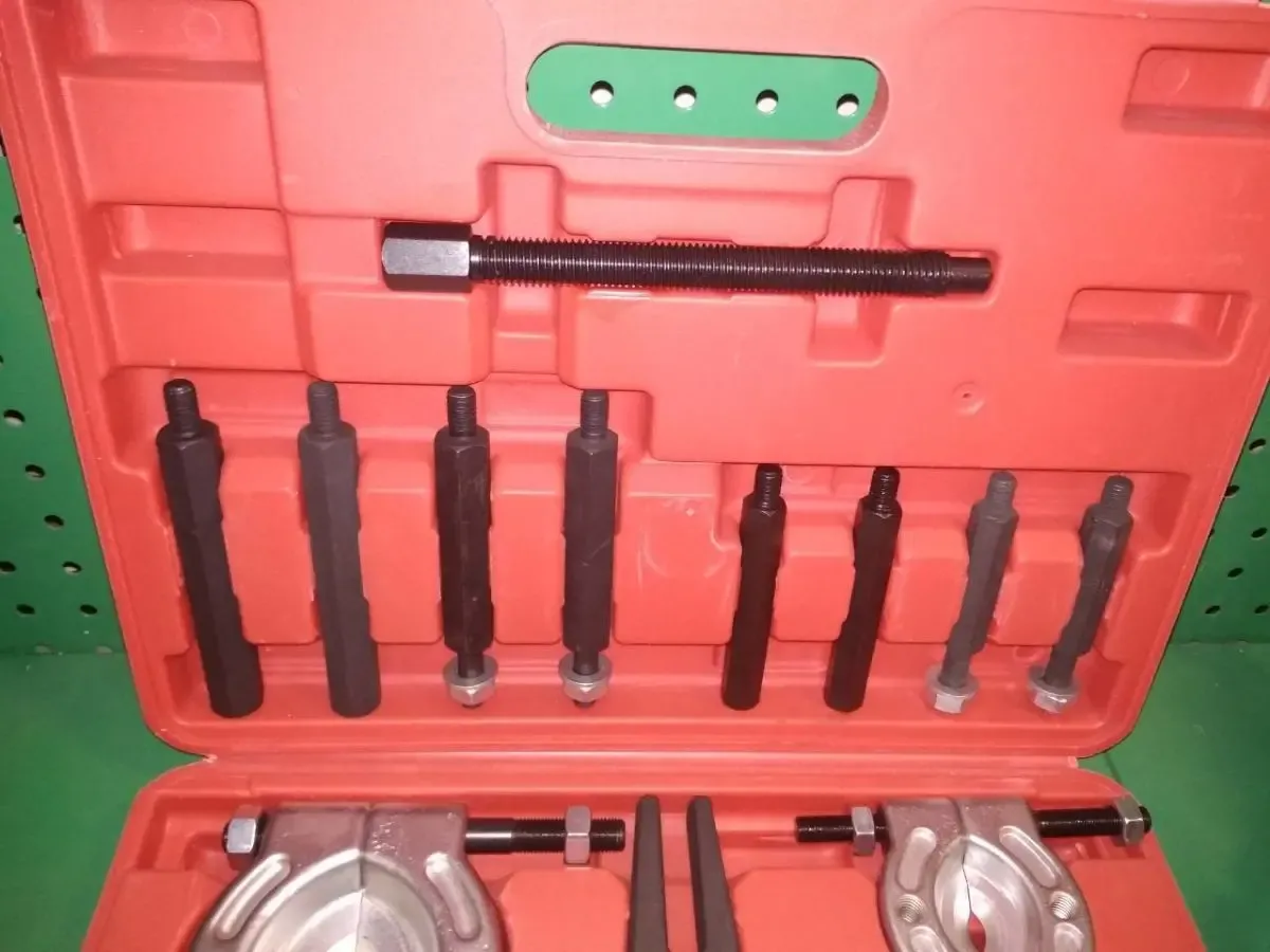 Съёмник подшипников сепараторный 14 предметов AmPro 3