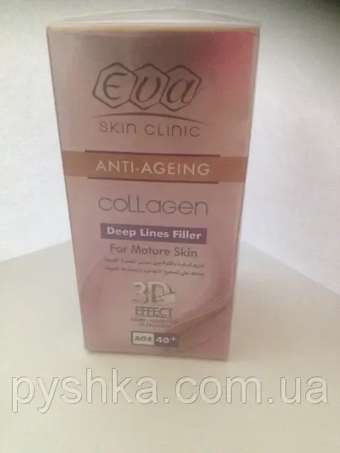 Крем для лица Eva Ева collagen 40 заполнитель морщин, Египет 2
