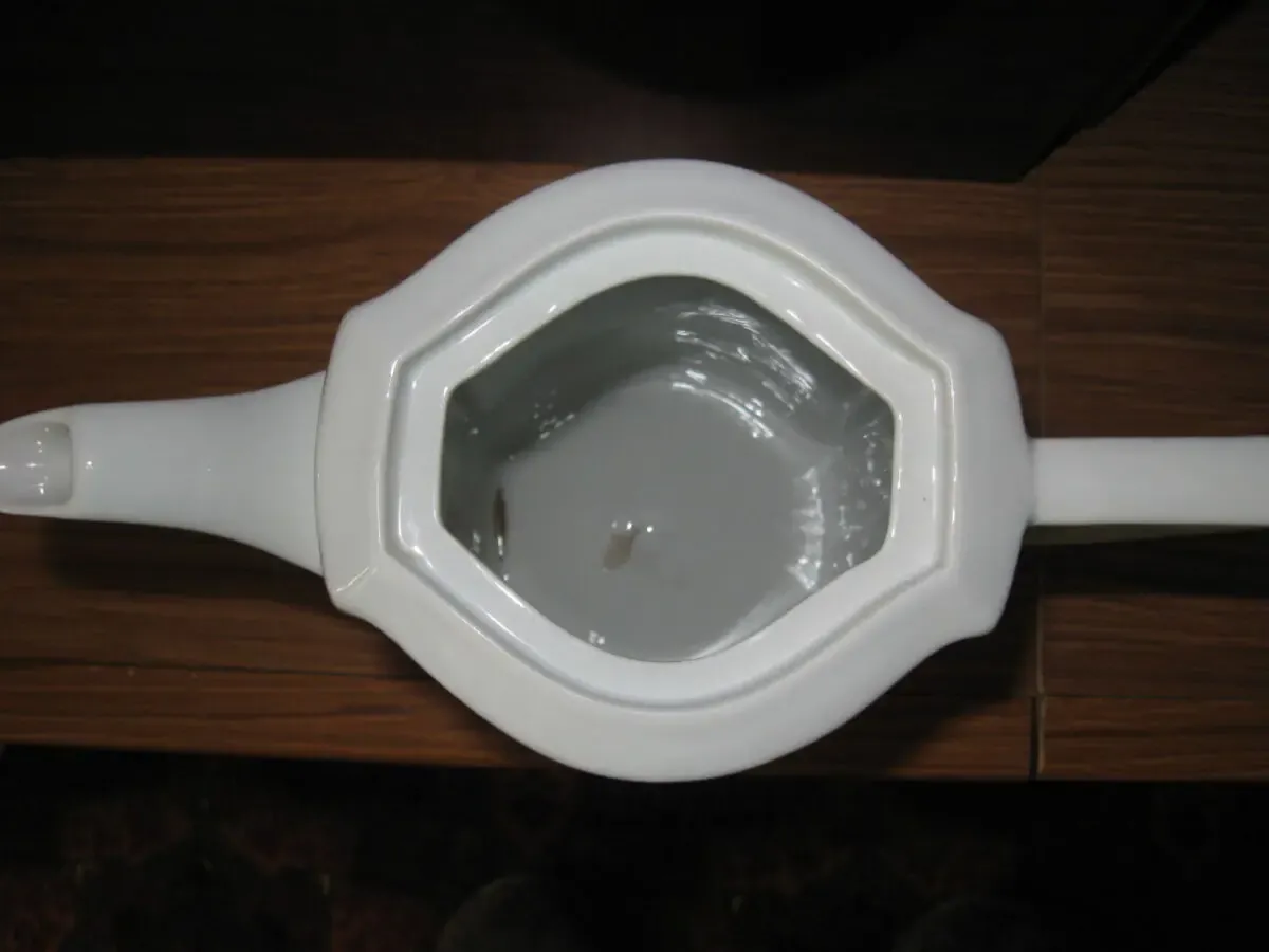 старинный фарфоровый чайник 4