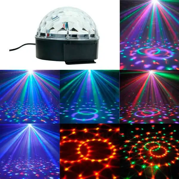 Диско шар светодиодный Led Magic Ball - цветомузыка