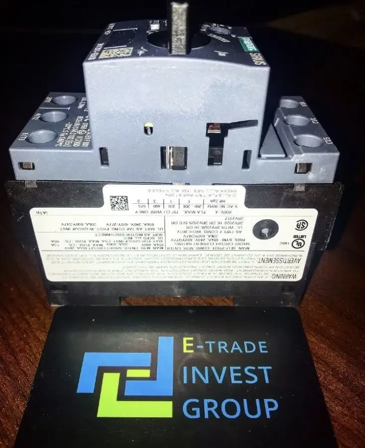 Автоматические выключатели Siemens 3rv2011-1ea10 3