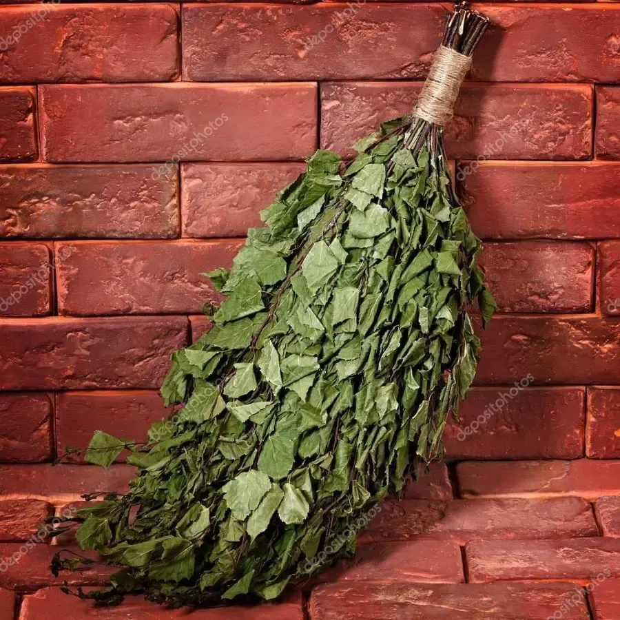 Веники банные березовый, дубовый, липовый, кленовый, вишневый, эвкалип 9