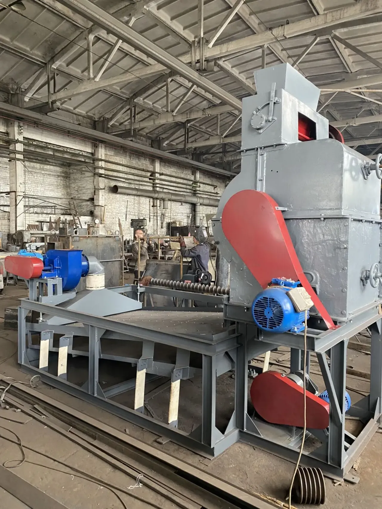 Cеменорушка для подсолнечника. Рушально-веечная машина. 8