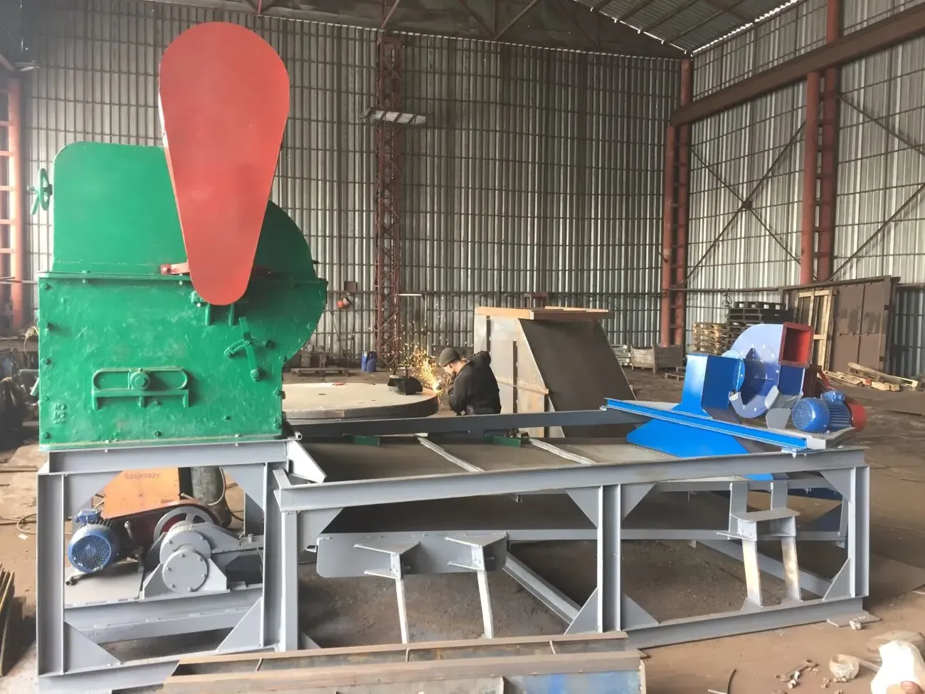 Cеменорушка для подсолнечника. Рушально-веечная машина. 6