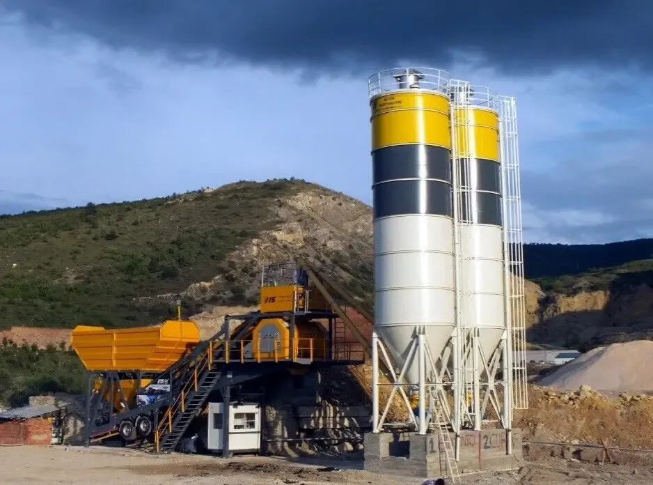 Мобильный бетонный заводa Polygonmach Mobile 100 (100 м3/час) 4