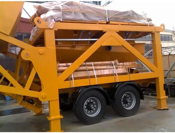 Мобильный бетонный завод Polygonmach Mobile 60 (60 м3/час) Турция 2