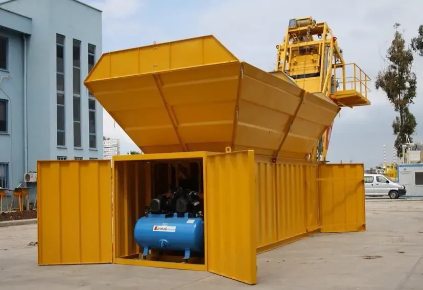 Мобильный бетонный завод быстромонтируемый Polygonmach Компакт 30 м3/ч 4