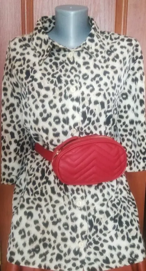 Овальная поясная сумка бананка 3 цвета