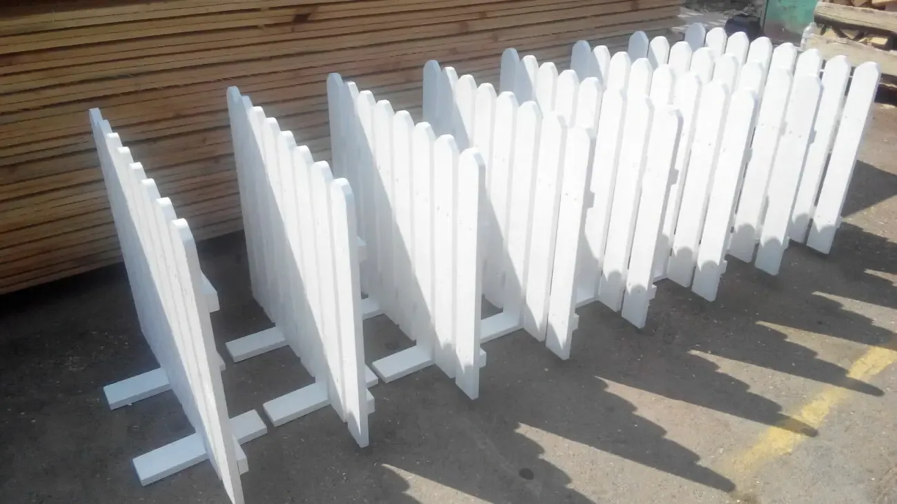 Заборчик садовый.  Декоративное ограждения 6