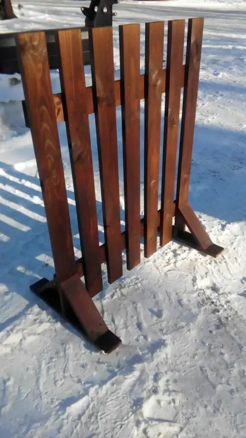 Заборчик садовый.  Декоративное ограждения 5