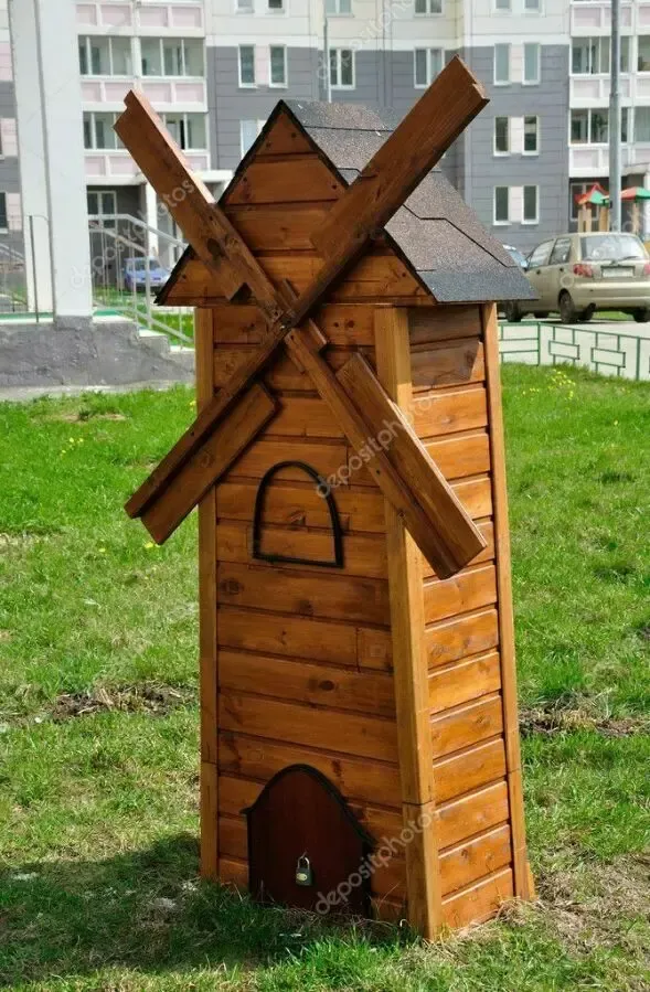 Мельница декоративная, млин 2