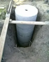 Кольца бетонные, сливные ямы, септики, колодец