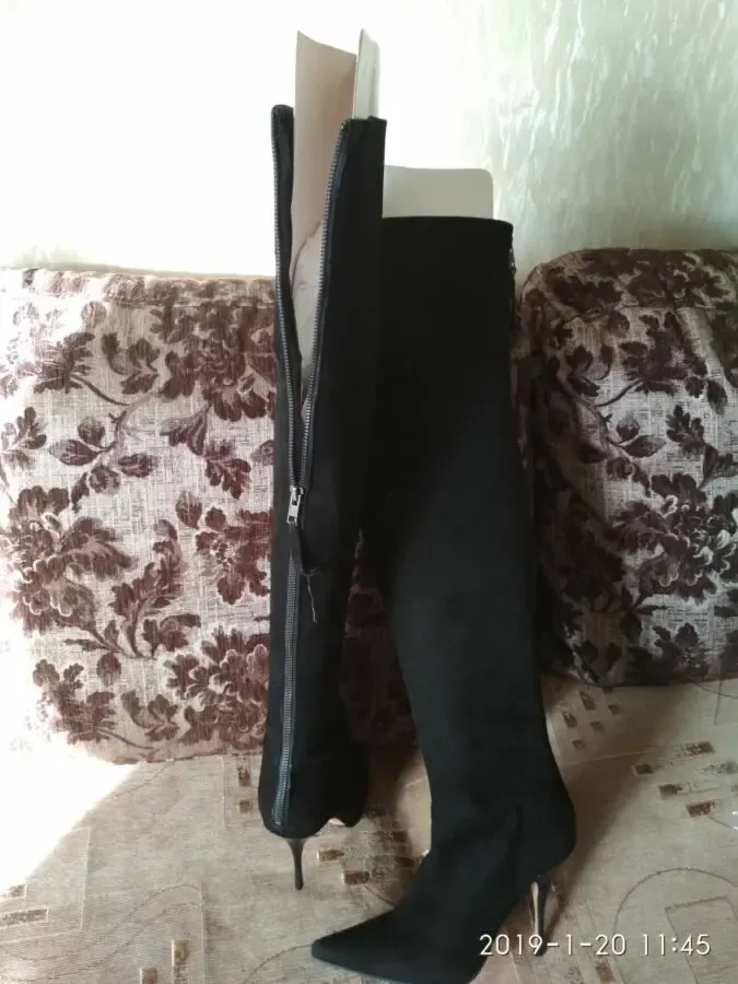 Продам осенние сапоги - ботфорты 2