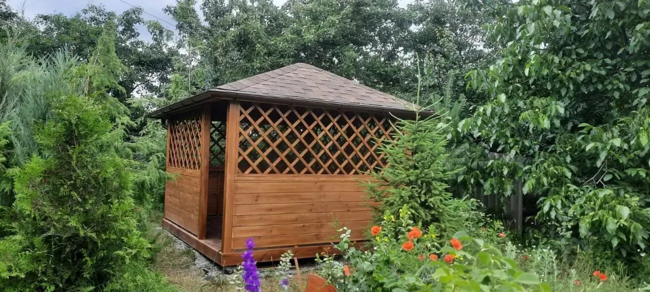 Беседка. Альтанка. Веранда. Пристройка. Беседка садовая. 8