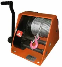 Лебідки ручні шестерневі