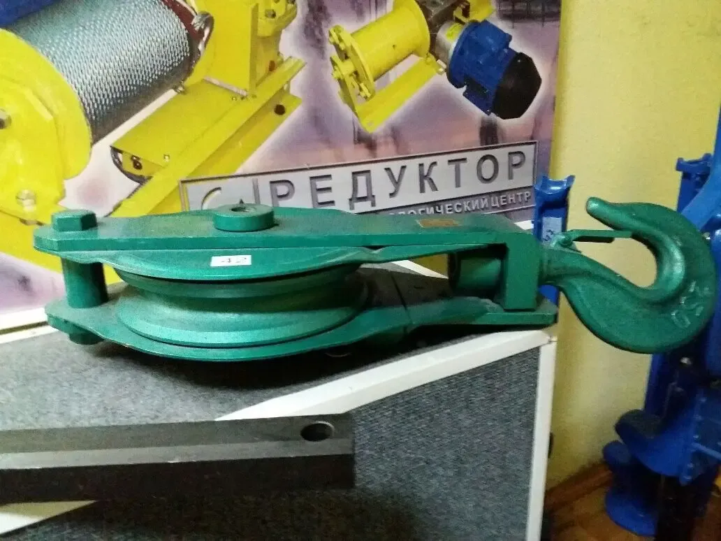 Блок монтажний від 500кг, поліспаст від 300кг, лебідка ручна 8