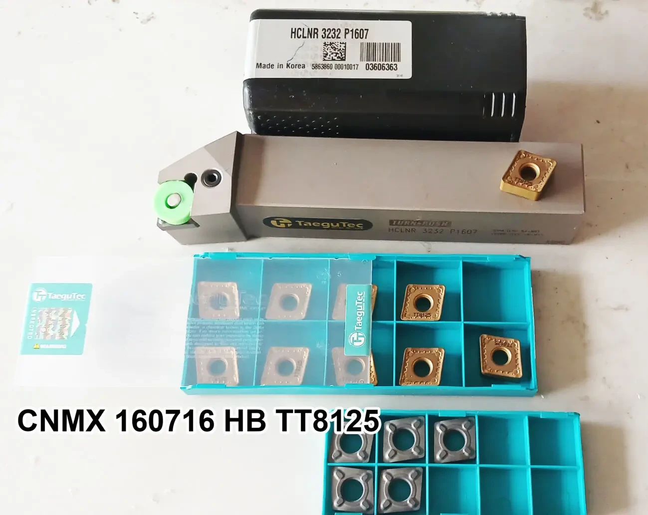 Продам резьбовую пластину Taegutec 16ir, 22er, 27er 6